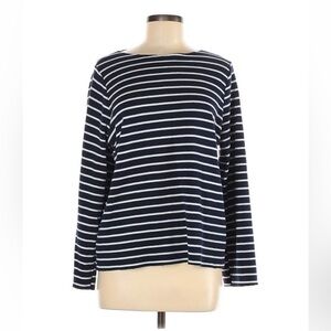 Zara Trafaluc Navy Striped Sweater, M